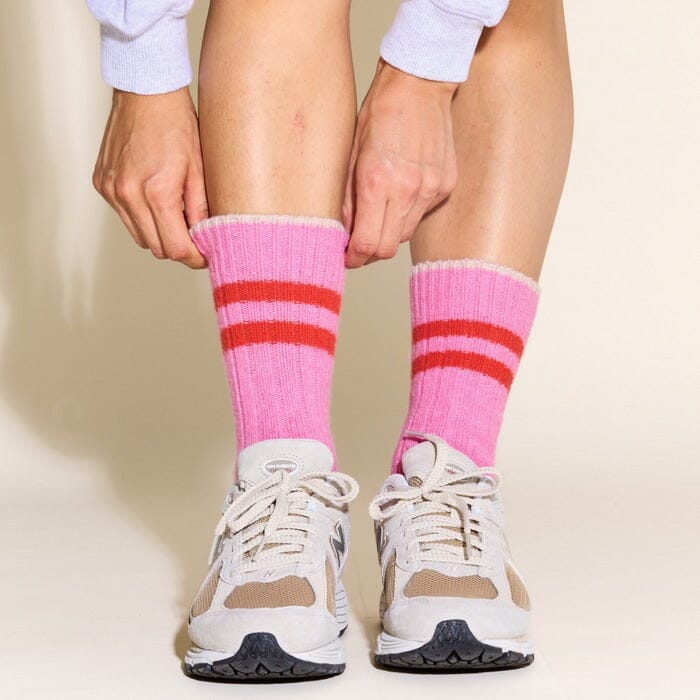 Stricksocken aus Wolle „Streifen" Socken popeia 