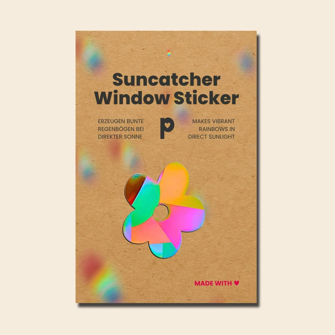 Suncatcher Fenstersticker "Blume" Sticker plottkowski 