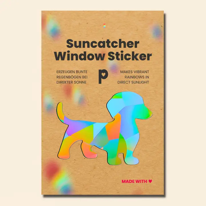 Suncatcher Fenstersticker "Dackel" Sticker plottkowski 