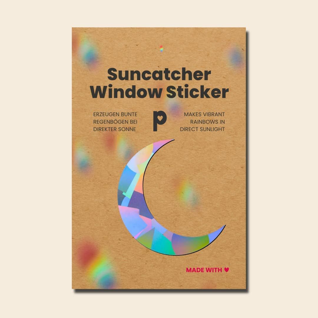 Suncatcher Fenstersticker "Mond" Sticker plottkowski 