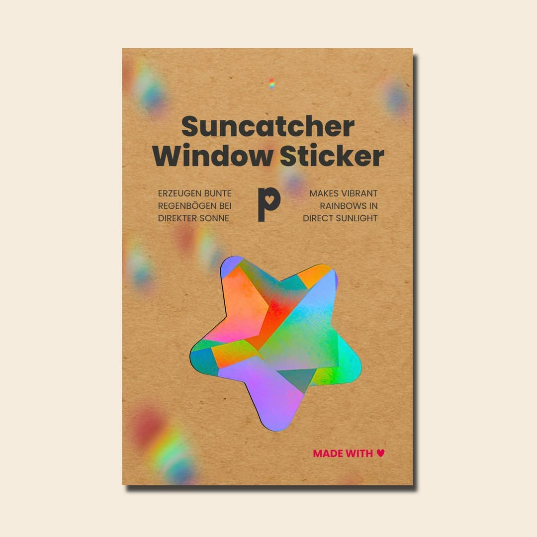 Suncatcher Fenstersticker "Stern" Sticker plottkowski 