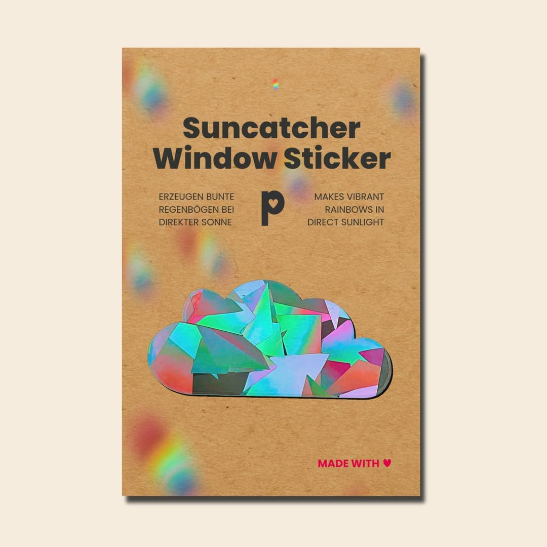 Suncatcher Fenstersticker "Wolke" Sticker plottkowski 