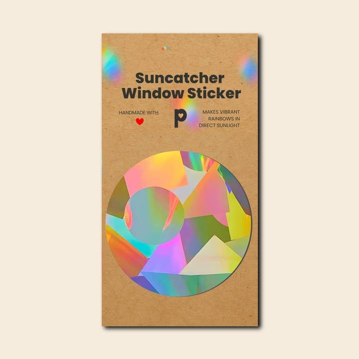 Suncatcher Fenstersticker "XL Sonne Holo" Sticker plottkowski 