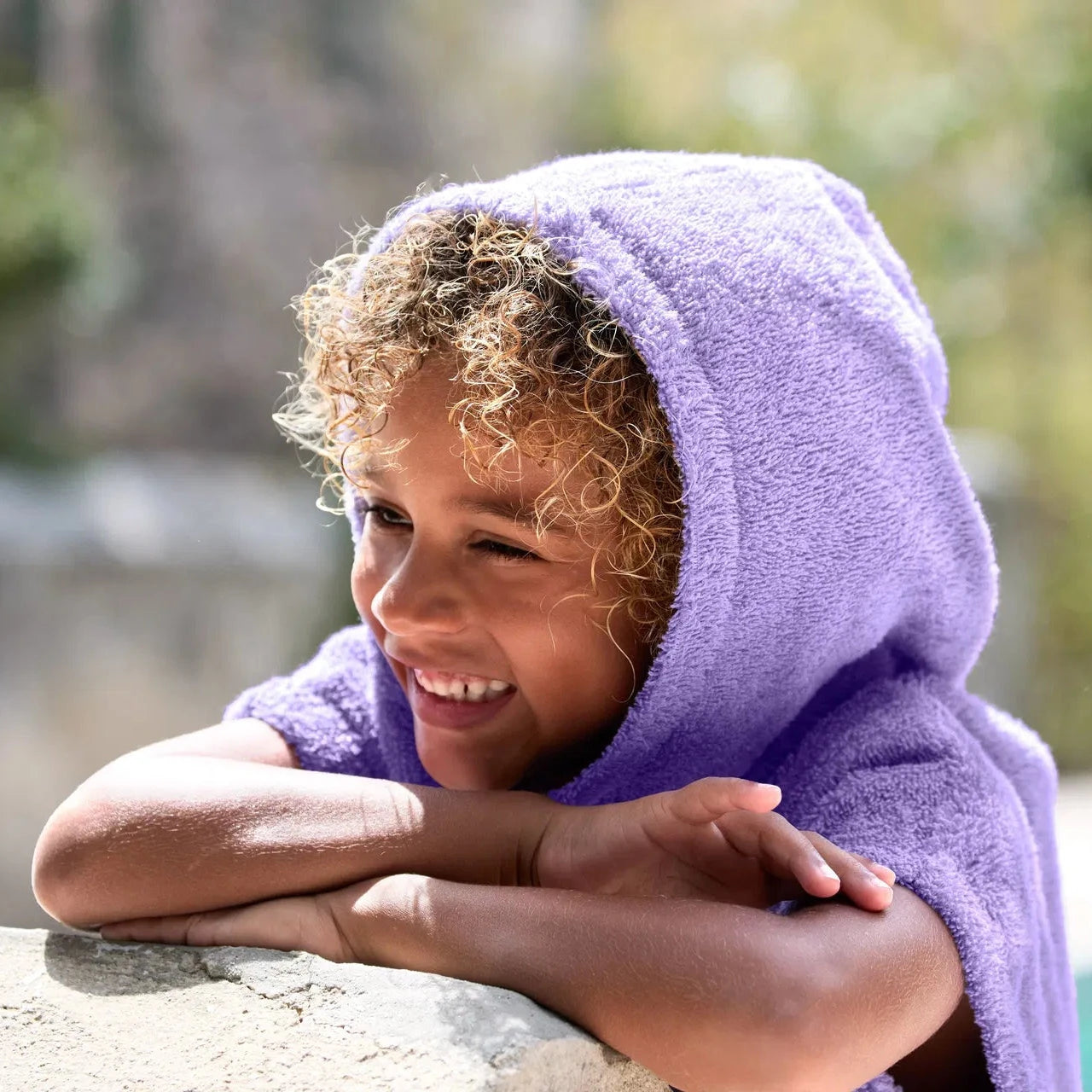 Surfponcho Kinder "Frottee" Lässig 