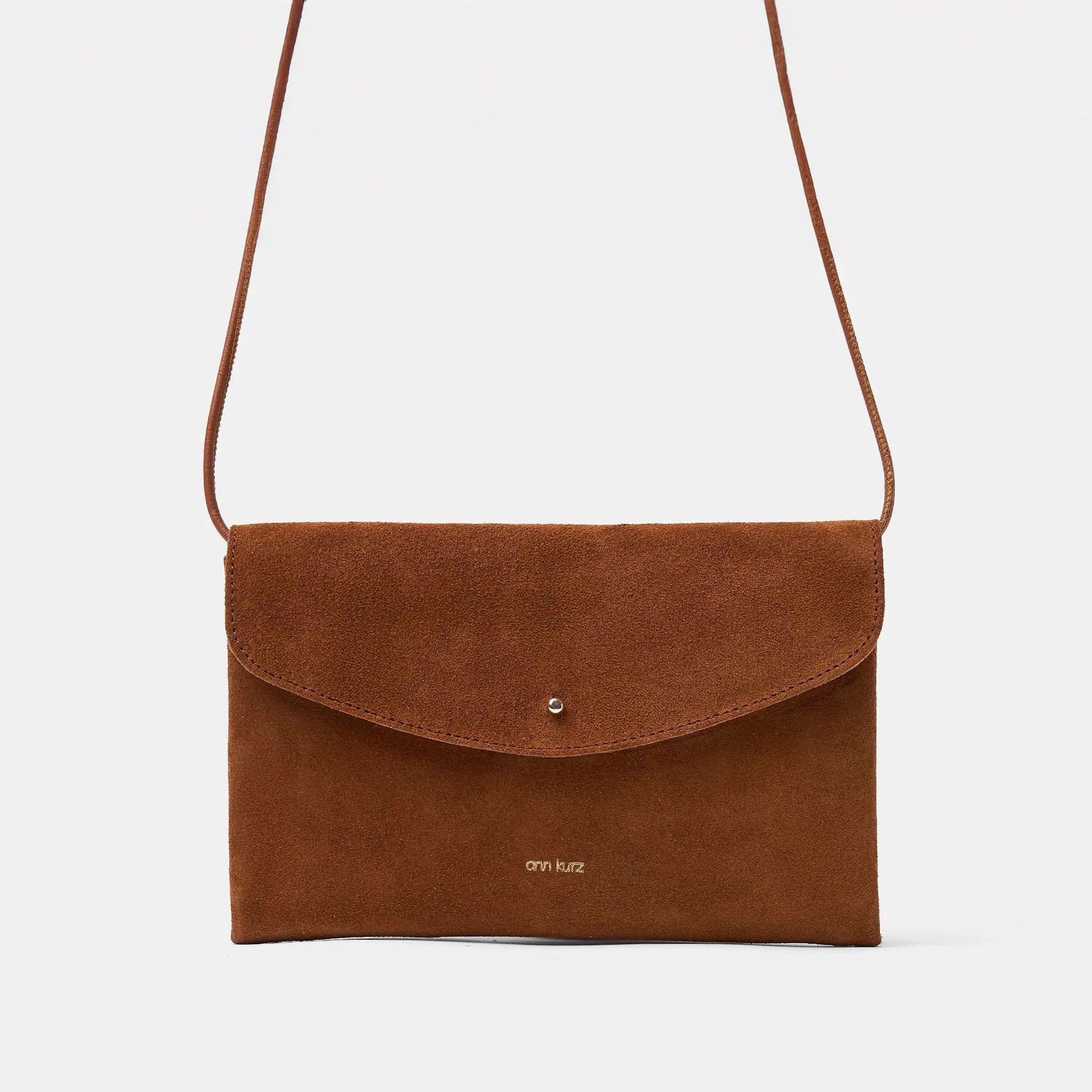 Tasche "Cute Clutch Suede" Handtaschen, Geldbörsen & Etuis ann kurz Brown 