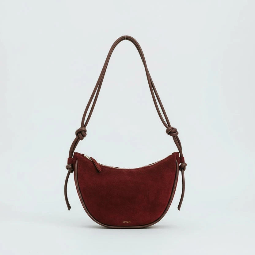 Tasche "Half Moon Suede" Handtaschen, Geldbörsen & Etuis ann kurz Burgundy 