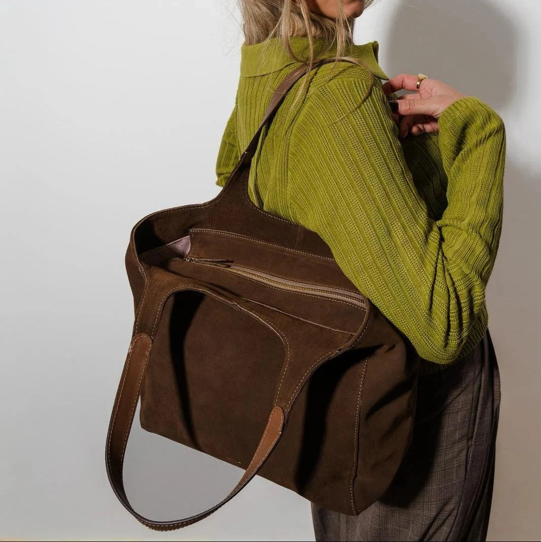 Tasche "Shoulder Shopper Suede" Shopper ann kurz 