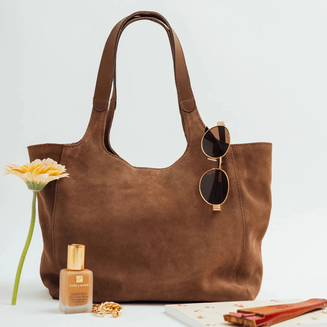 Tasche "Shoulder Shopper Suede" Shopper ann kurz 