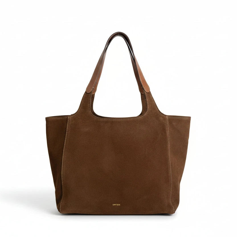 Tasche "Shoulder Shopper Suede" Shopper ann kurz Fango 