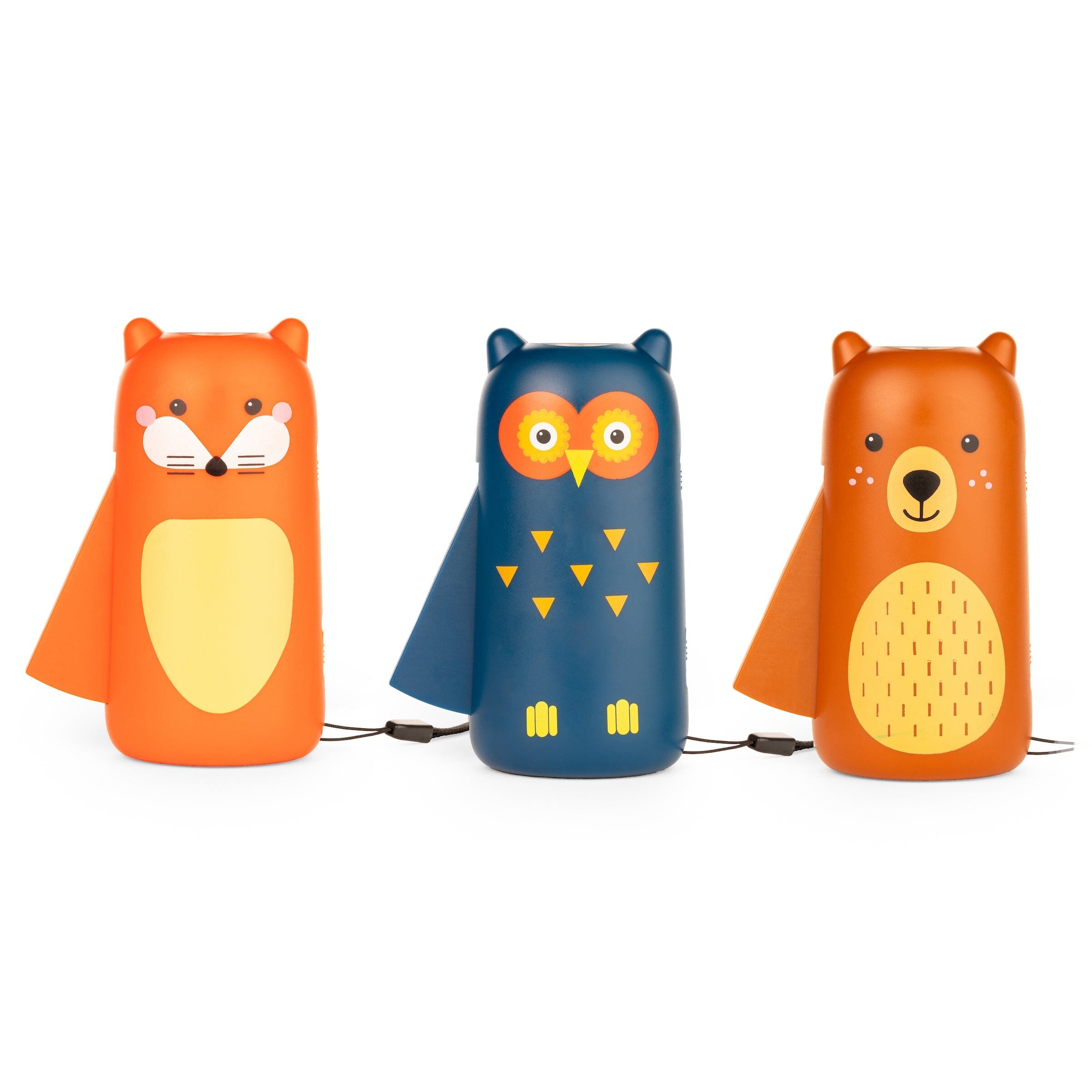 Taschenlampe Squeeze "Forest Friends" Lampe KIKKERLAND 