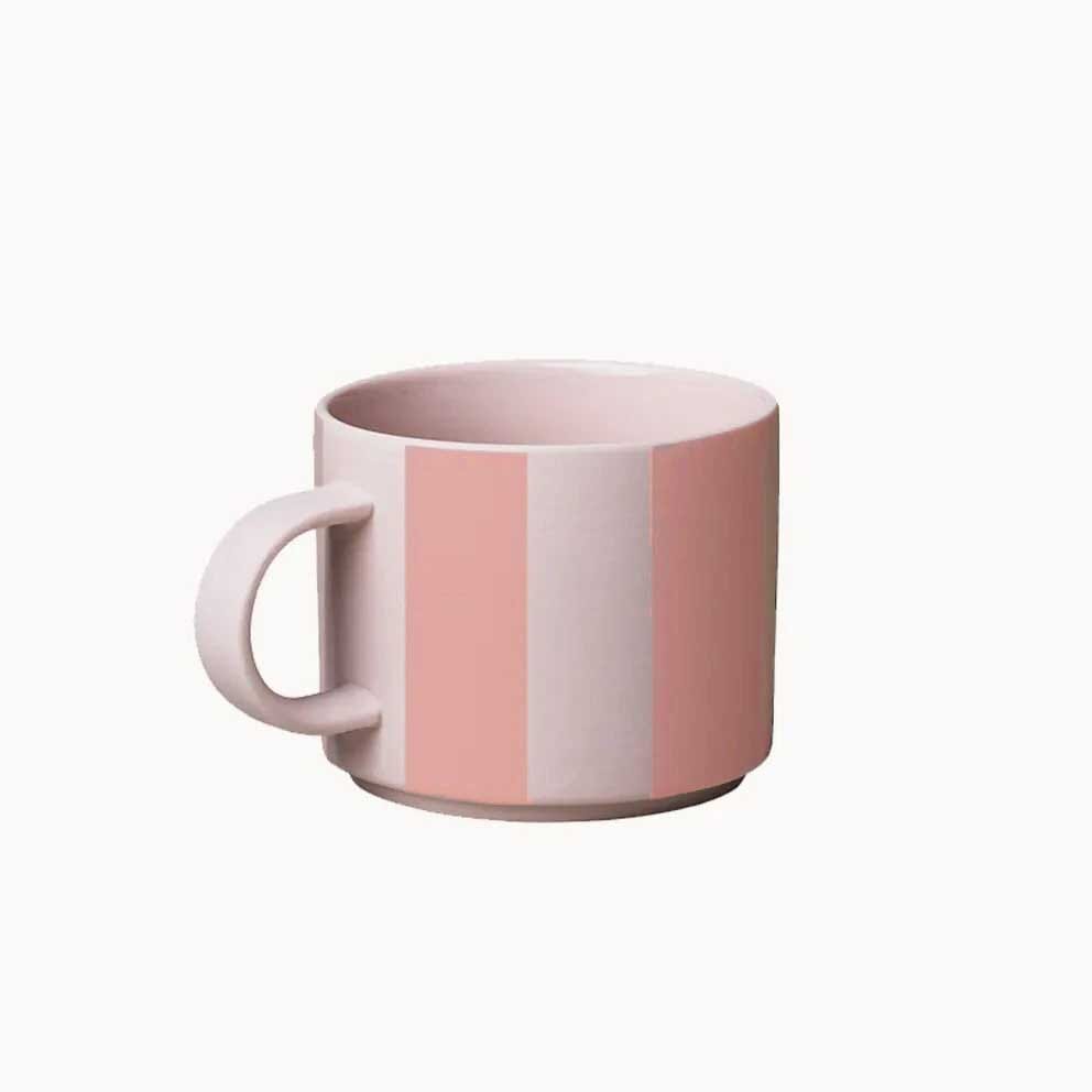 Tasse Good Mood "Streifen" Kaffeebecher chic mic blossom 