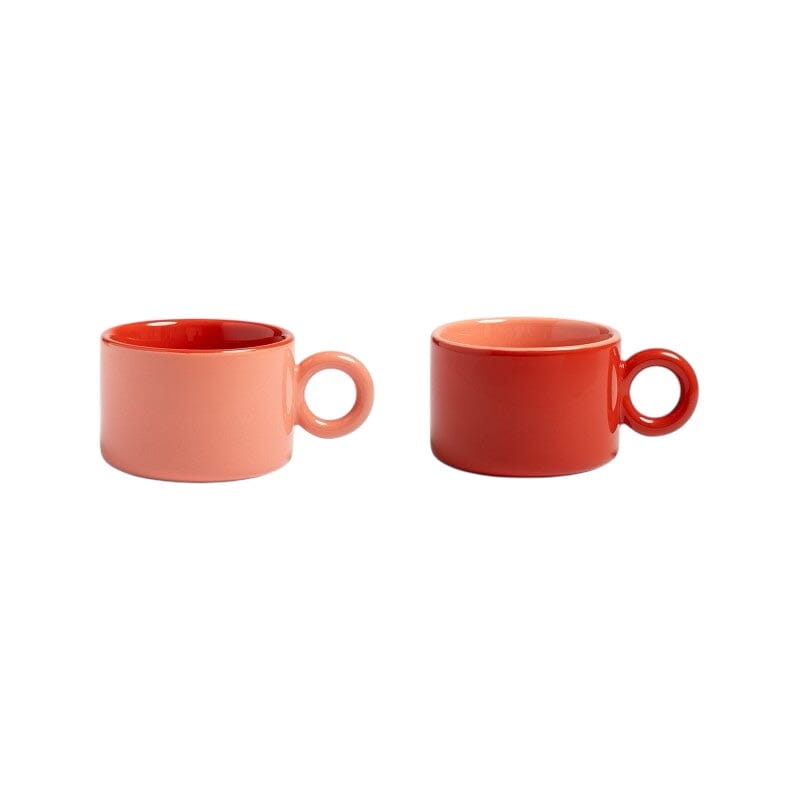 Tassen Set "Chiquito Red" &klevering 
