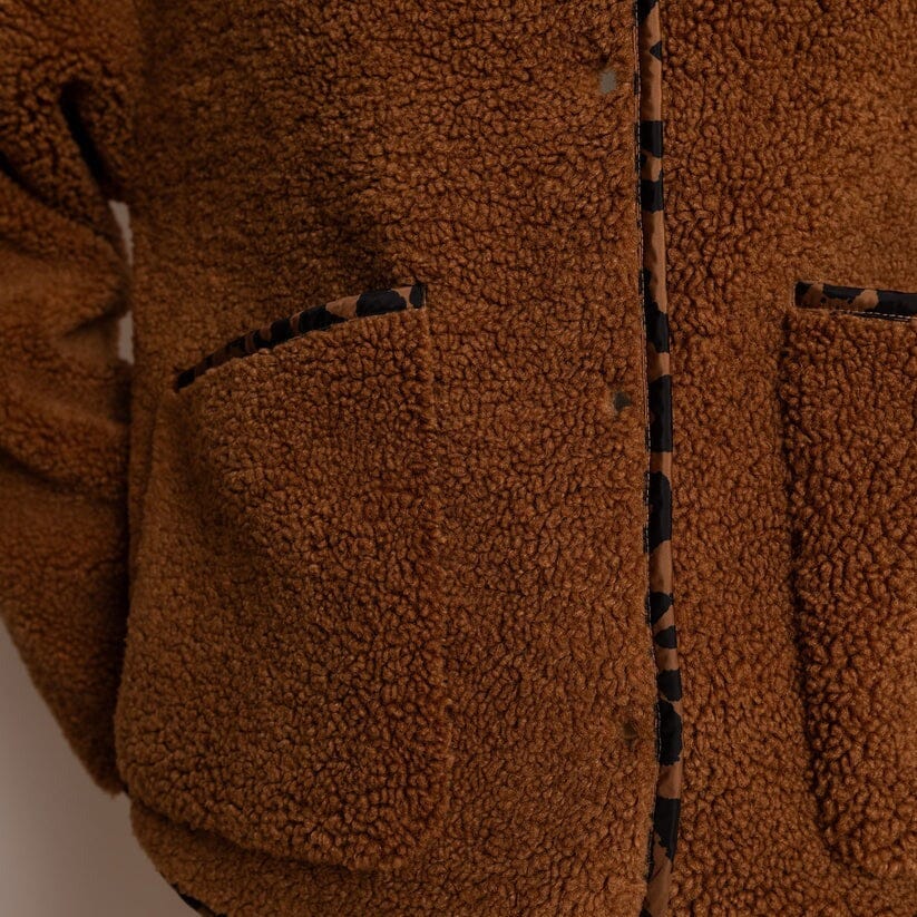 Teddy Fleece Jacke Weste Vivi Mari 