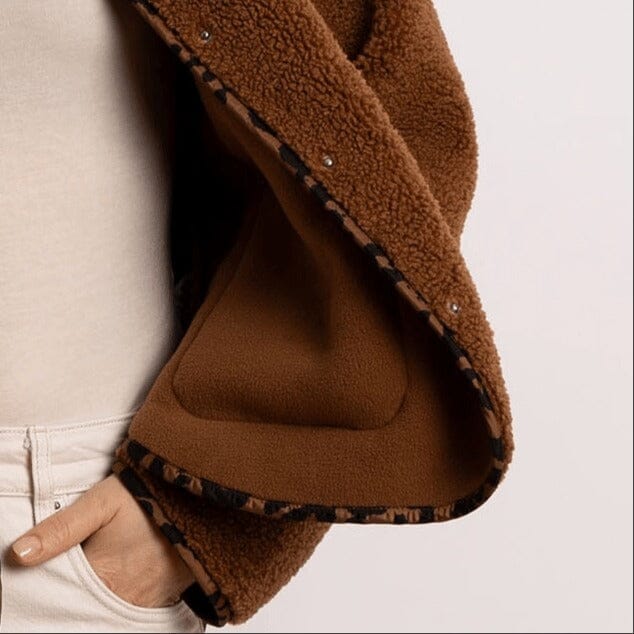 Teddy Fleece Jacke Weste Vivi Mari 