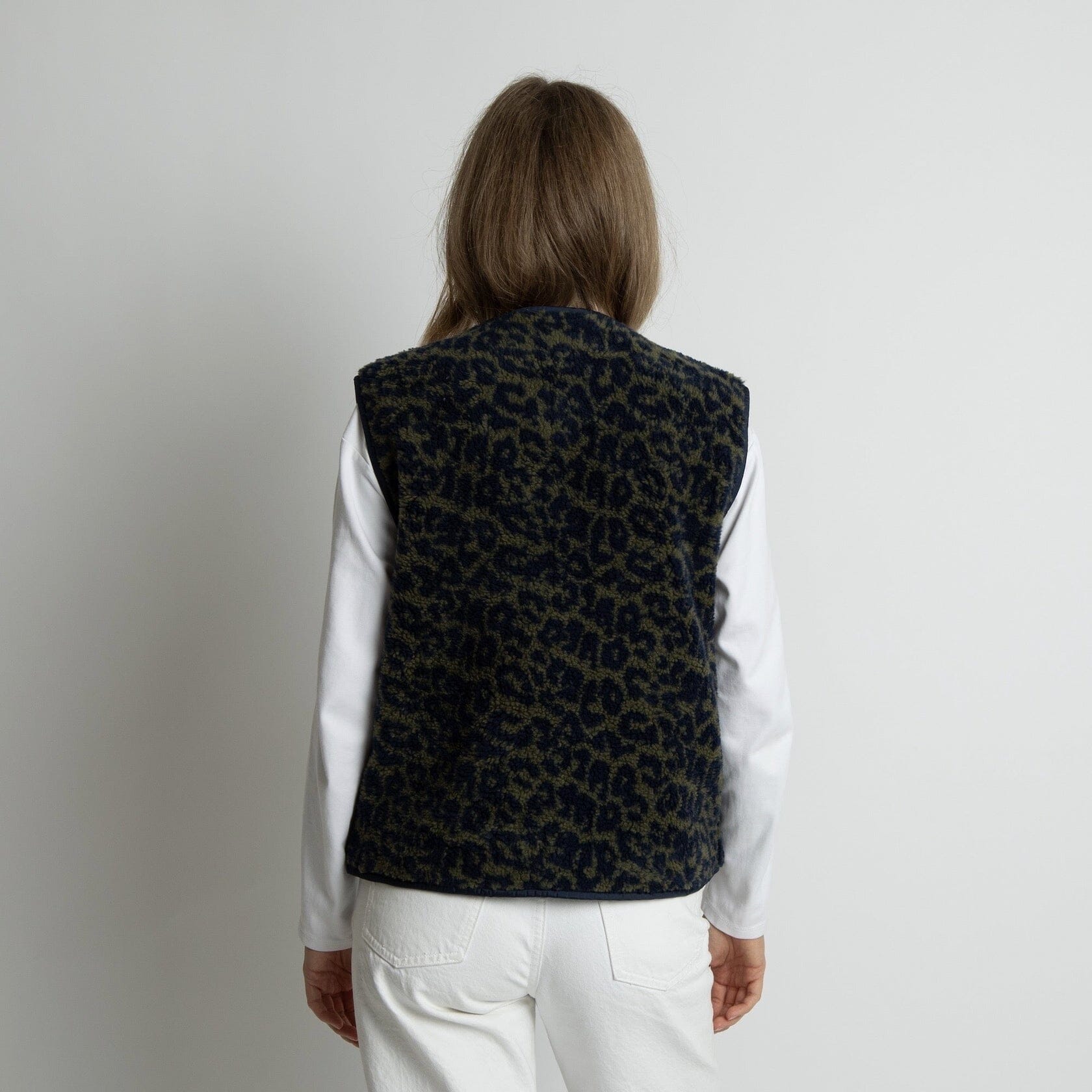 Teddy Fleece Weste "Leo Splashes" Weste Vivi Mari 