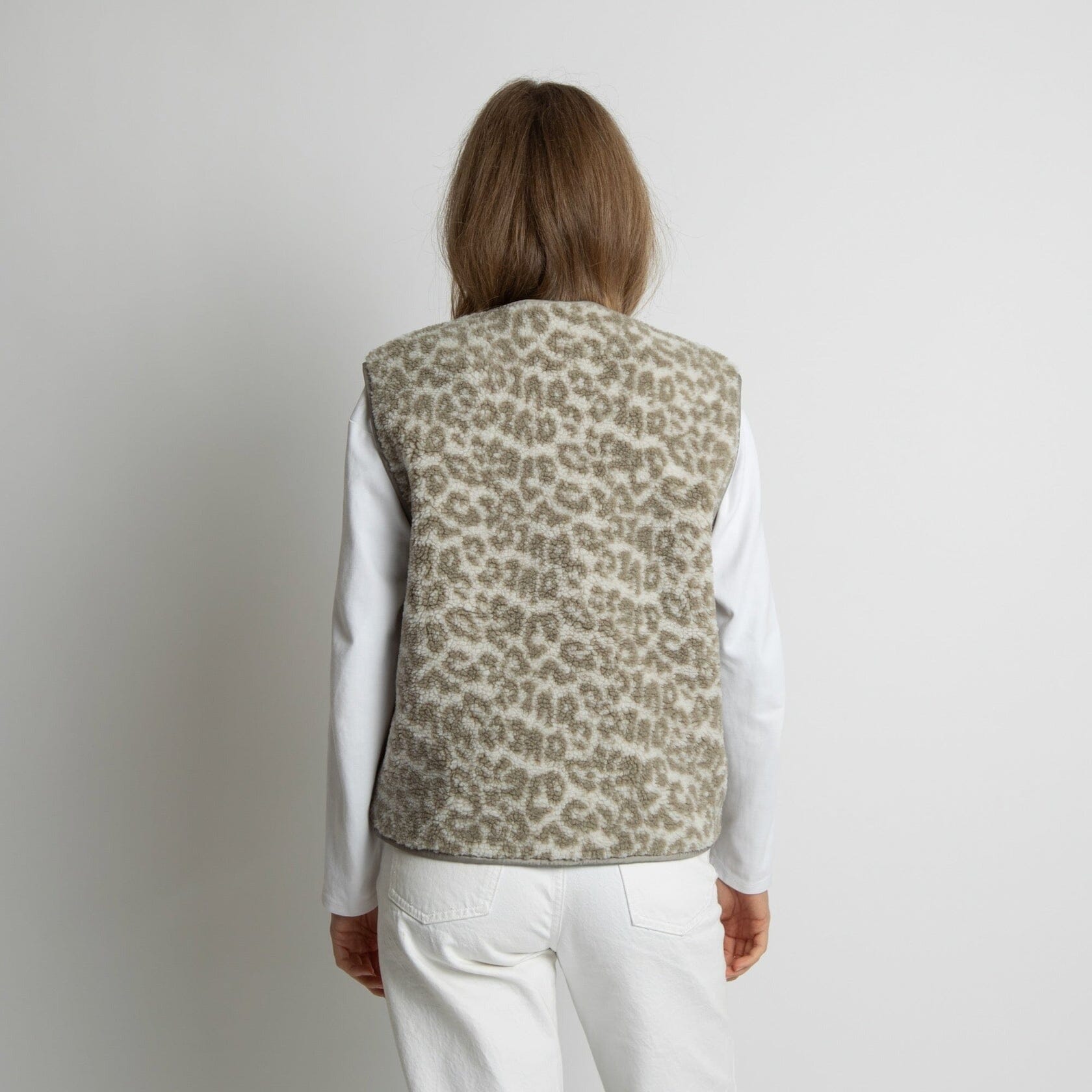 Teddy Fleece Weste "Leo Splashes" Weste Vivi Mari 