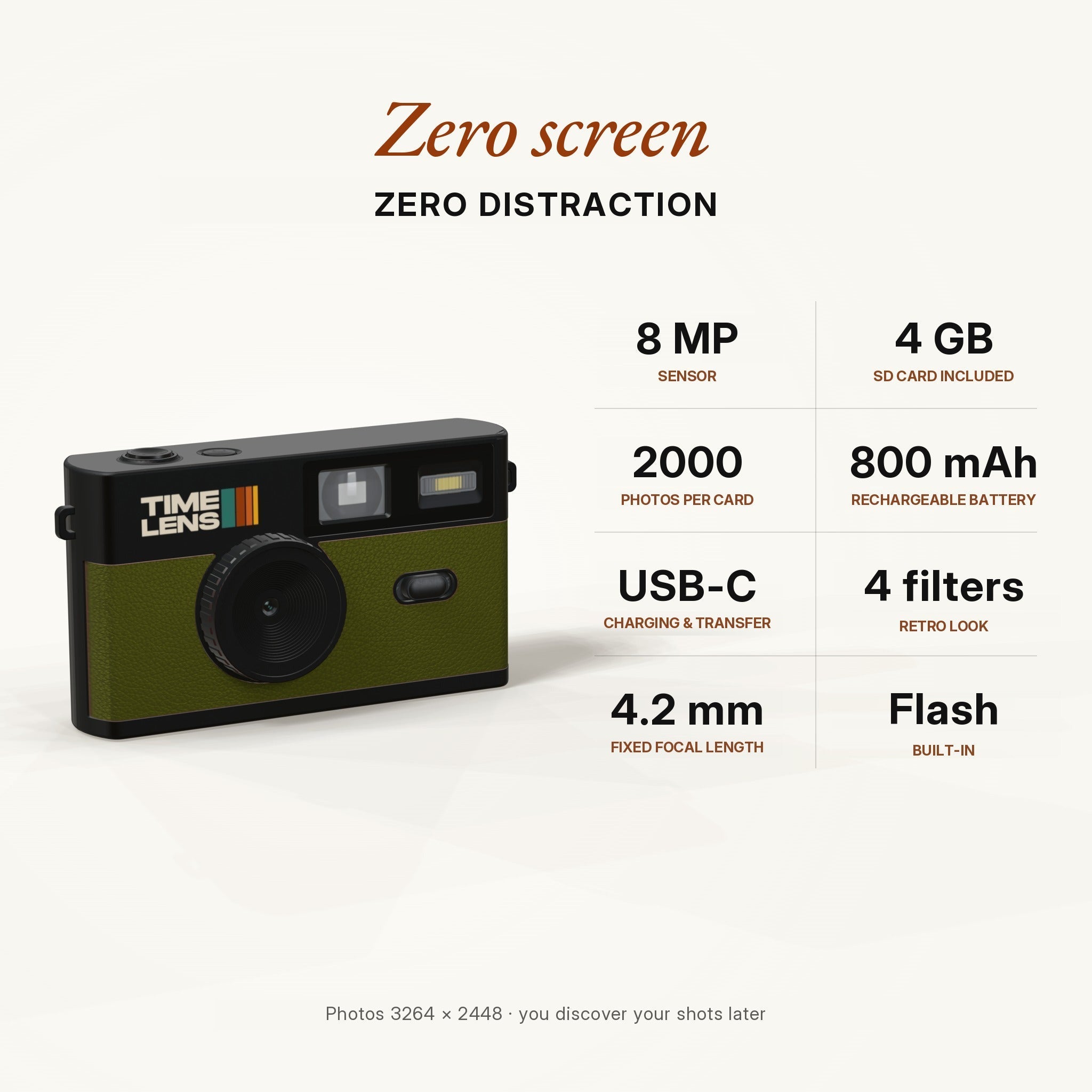 Vintage Camera "Khaki"