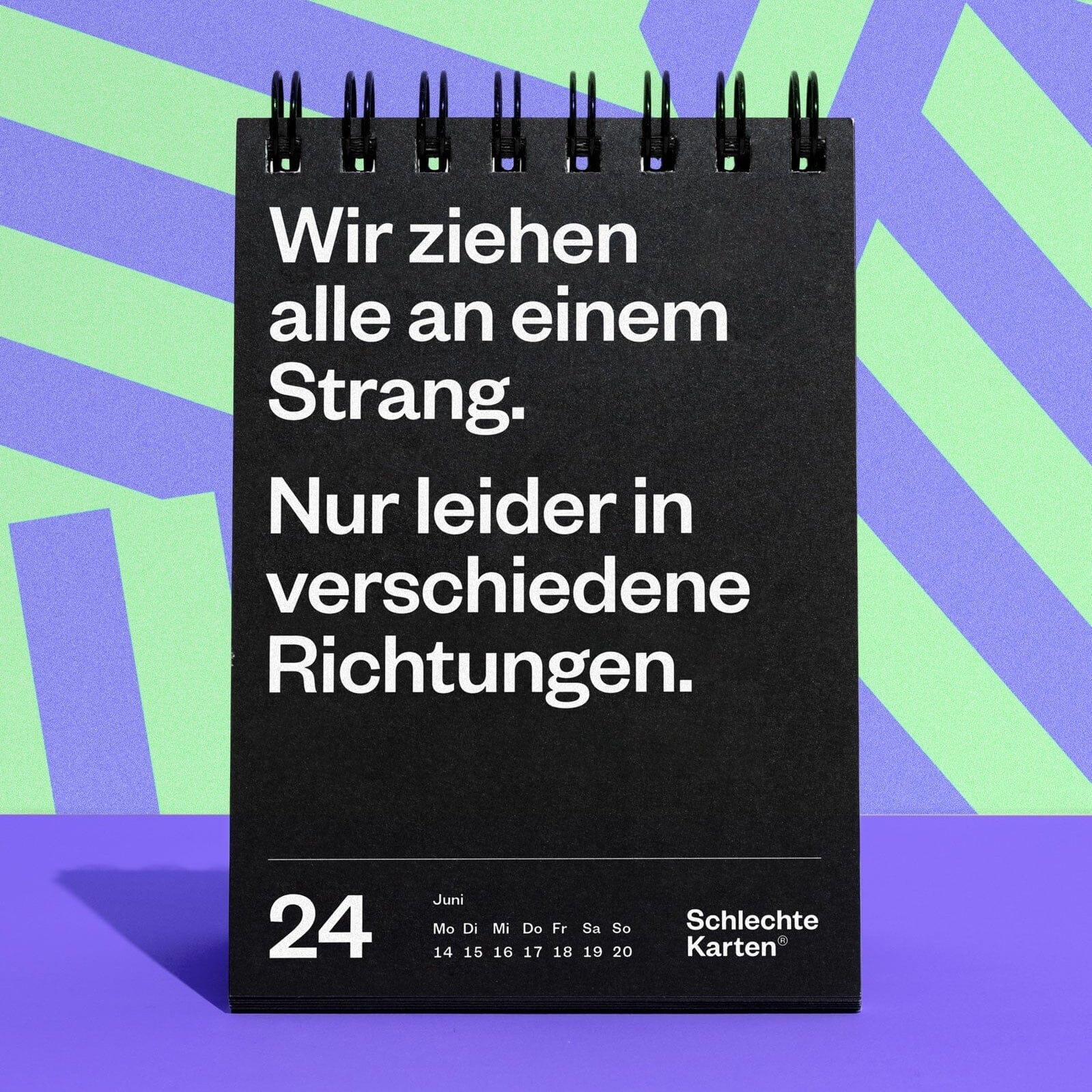 Tischkalender 2027 "Demotivierender Tischkalender" Kalender Schlechte Karten® 
