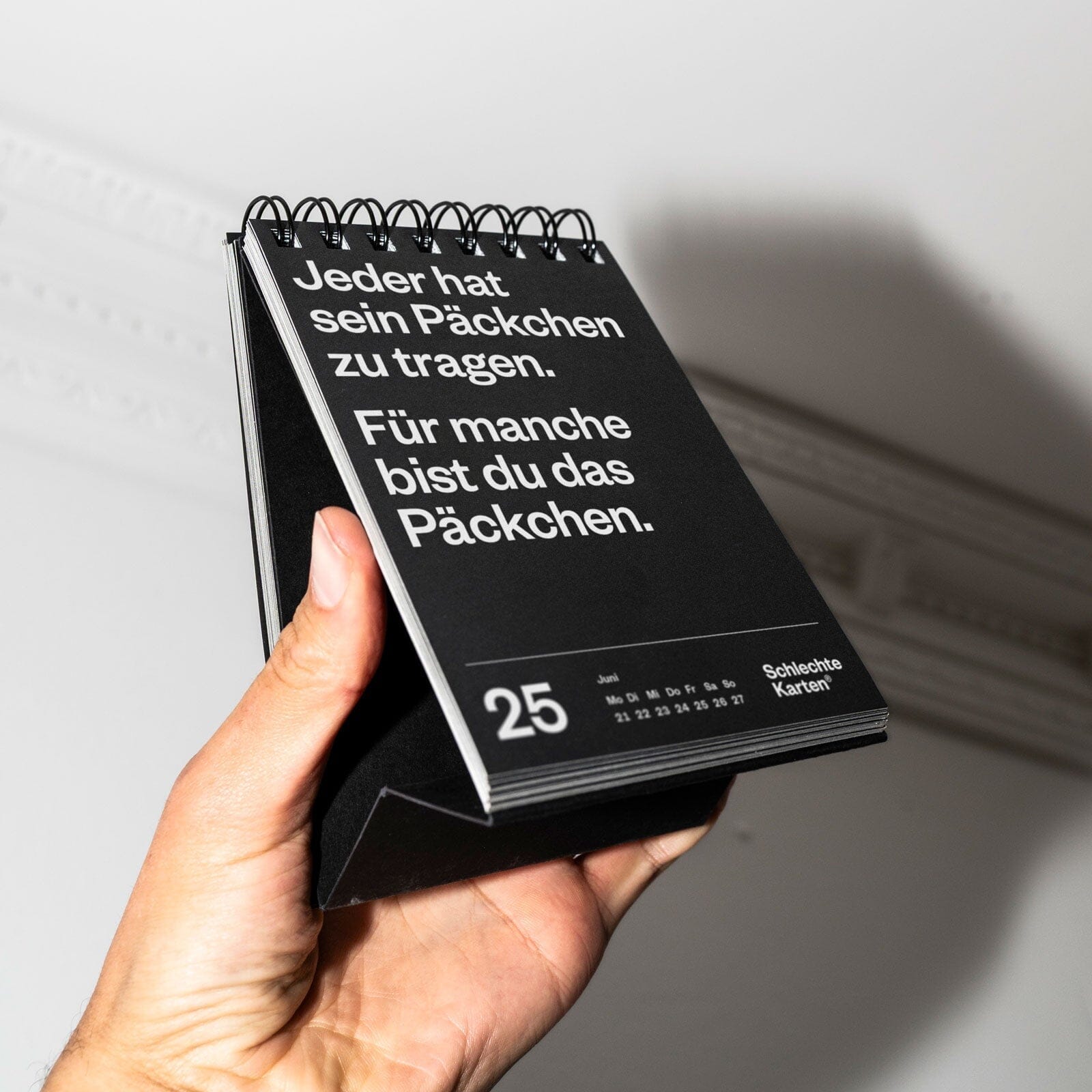 Tischkalender 2027 "Demotivierender Tischkalender" Kalender Schlechte Karten® 