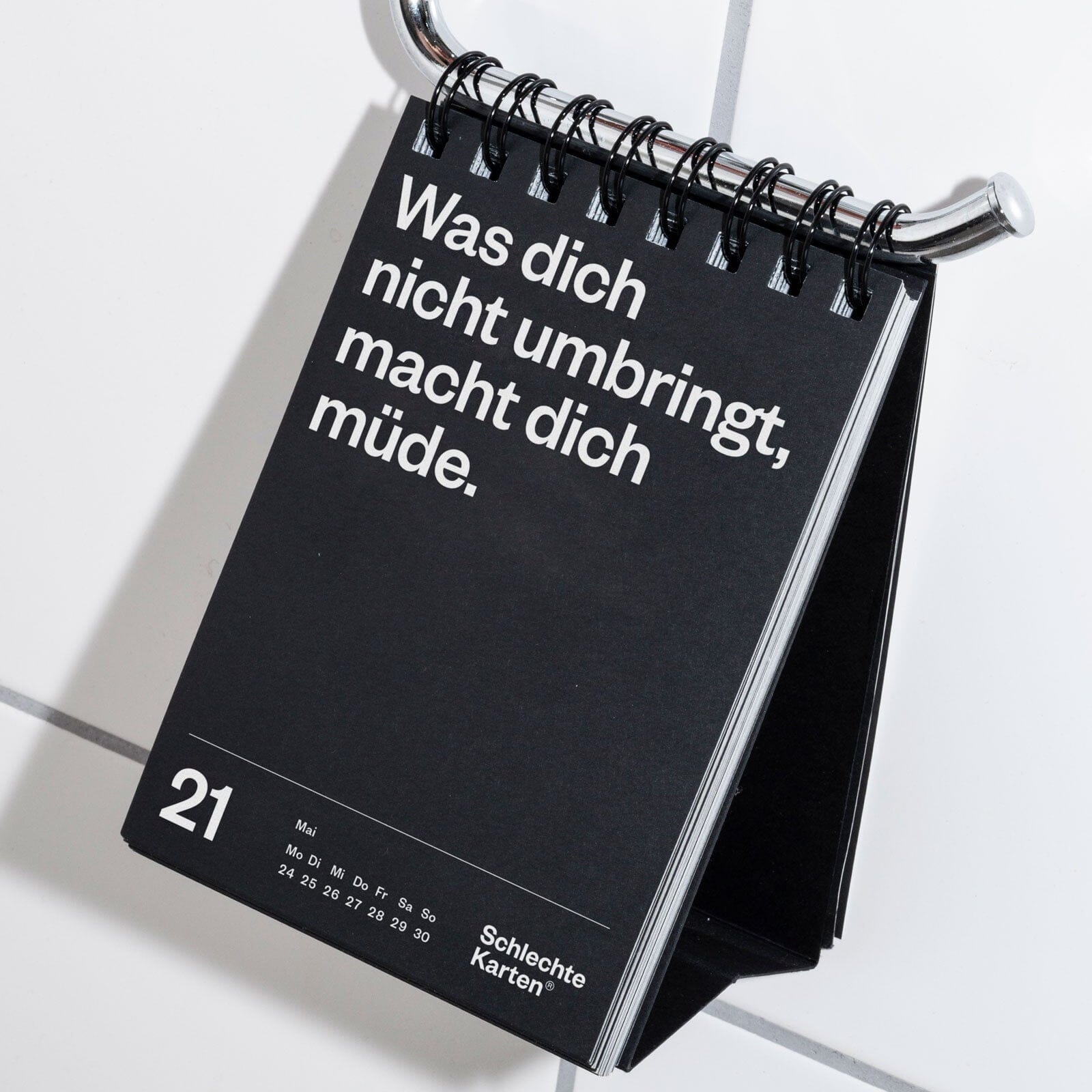 Tischkalender 2027 "Demotivierender Tischkalender" Kalender Schlechte Karten® 