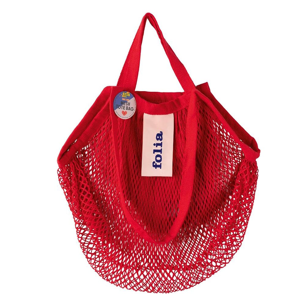 Tote Bag "Mesh" Tasche Folia Rot 