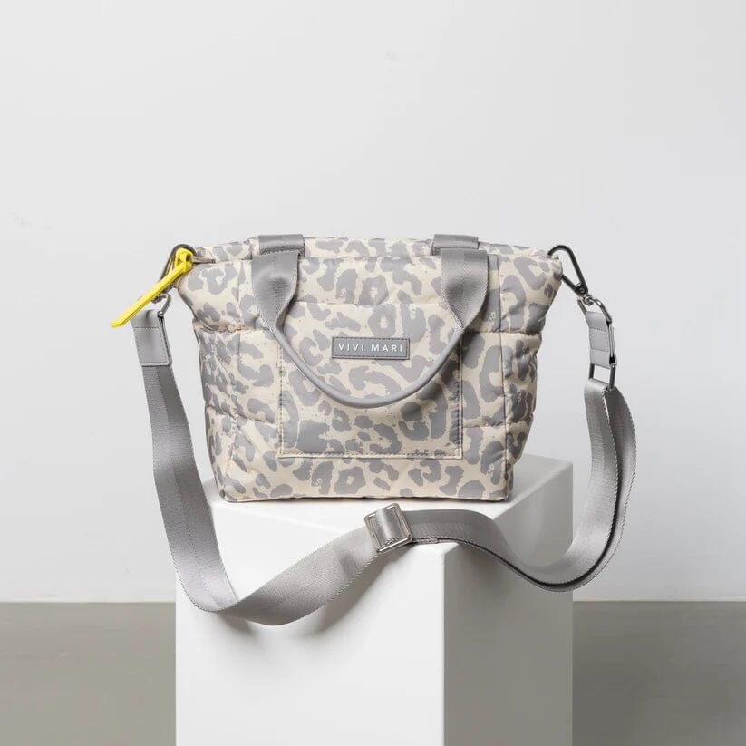 Tote Bag "Padded Small" Handtaschen, Geldbörsen & Etuis Vivi Mari leo splashes grey/sand 