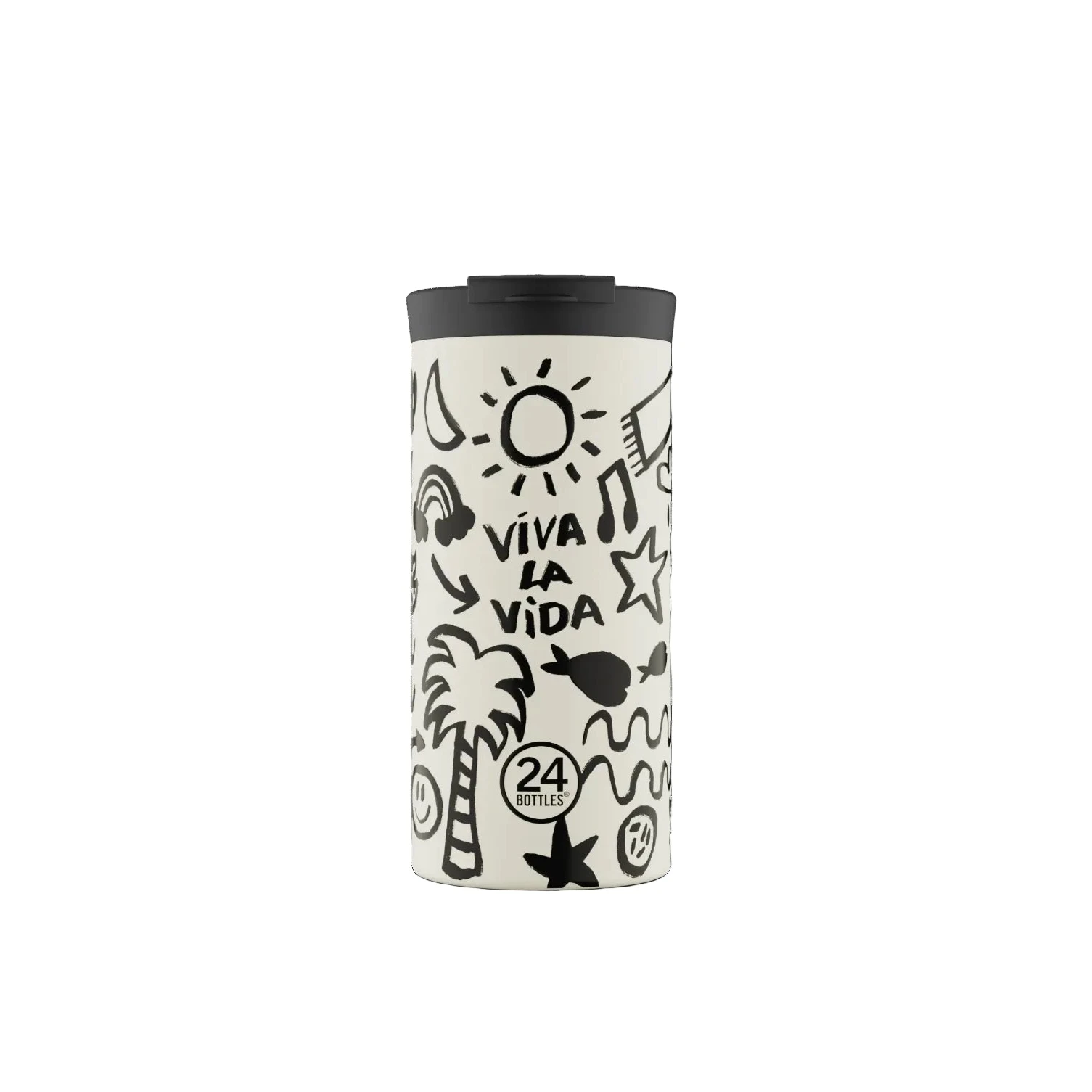 Travel Tumbler "Viva la Vida 650 ml" Trinkflasche 24Bottles 