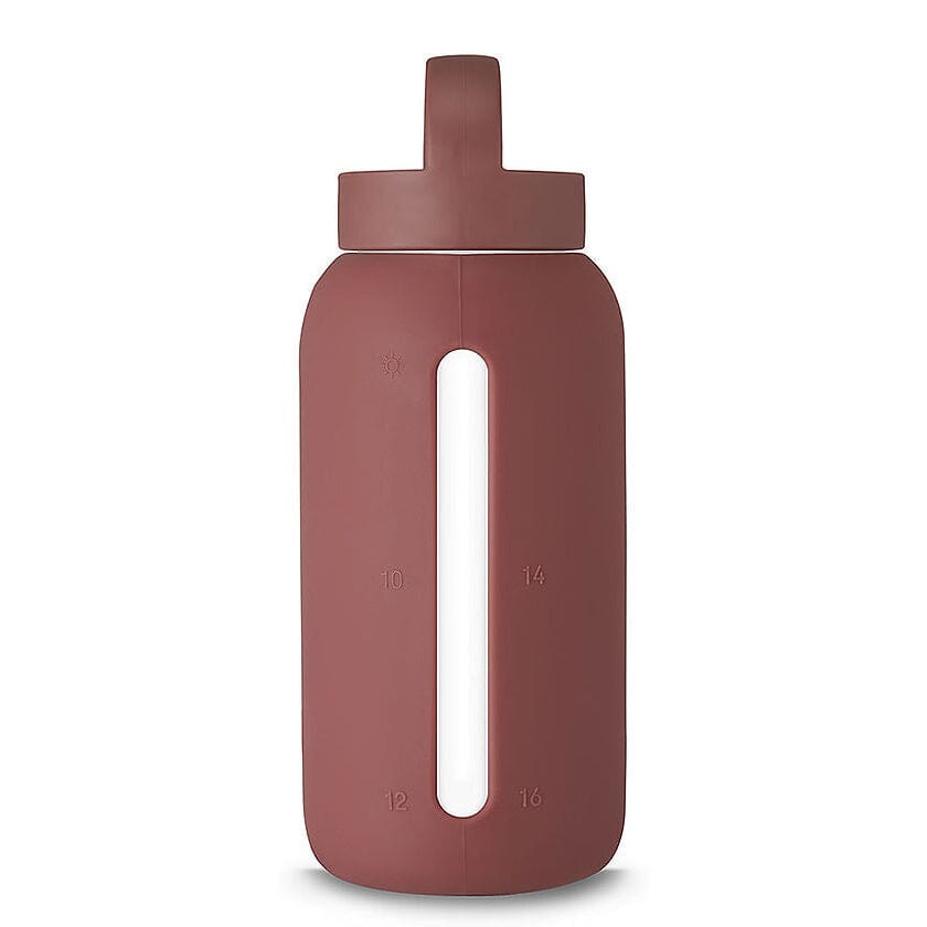 Trinkflasche aus Glas "Daily Bottle - 720ml" Trinkflasche muuki Chocolate Plum 