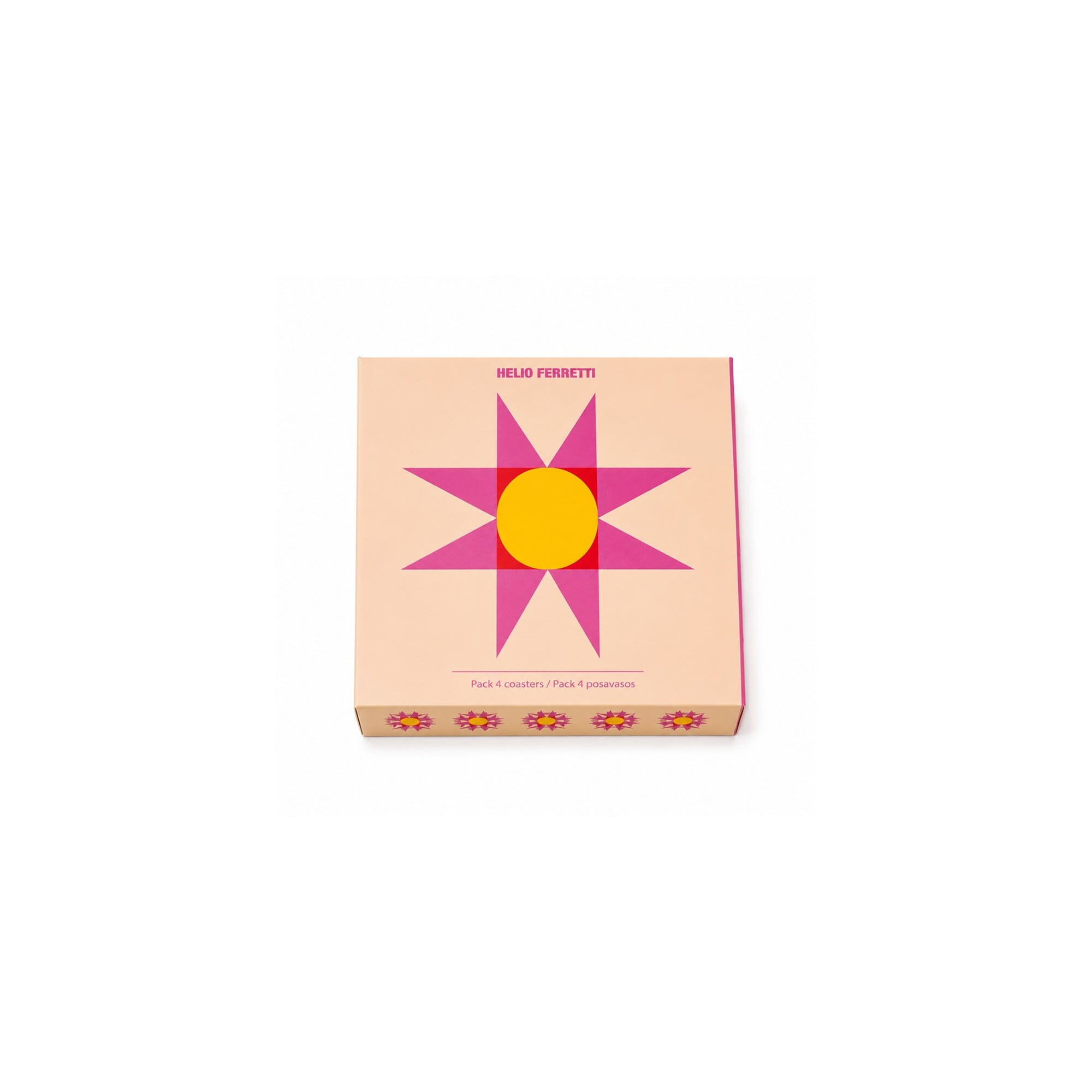 Untersetzer 4er Pack "Sunburst" Untersetzer Helio Ferretti 