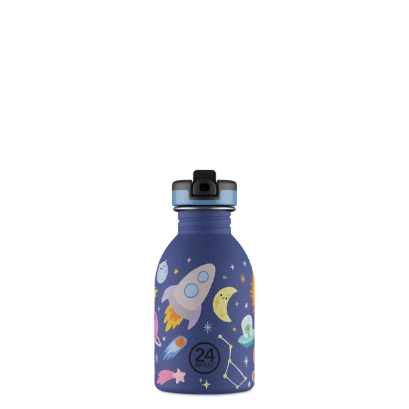 Urban Botte Kids "Space Friends - 250 ml" Trinkflasche 24Bottles 