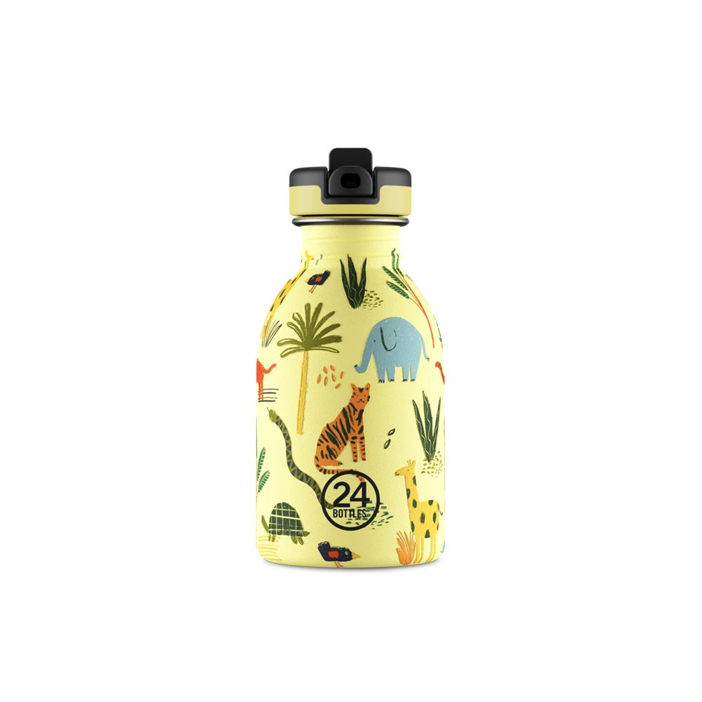 Urban Bottle Kids "Jungle Friends" Trinkflasche 24Bottles 250 ml 