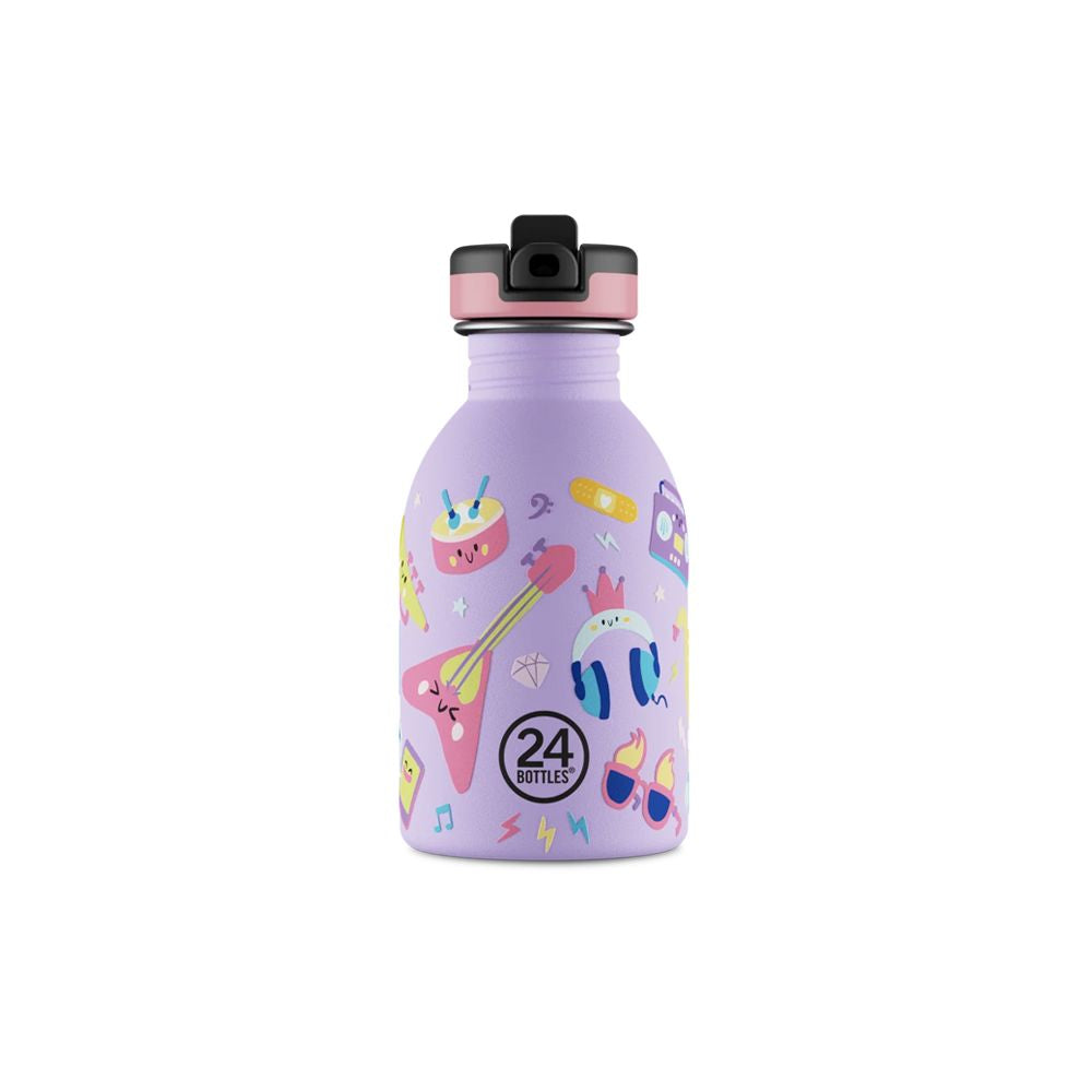 Urban Bottle Kids "Music Friends" Trinkflasche 24Bottles 250 ml 