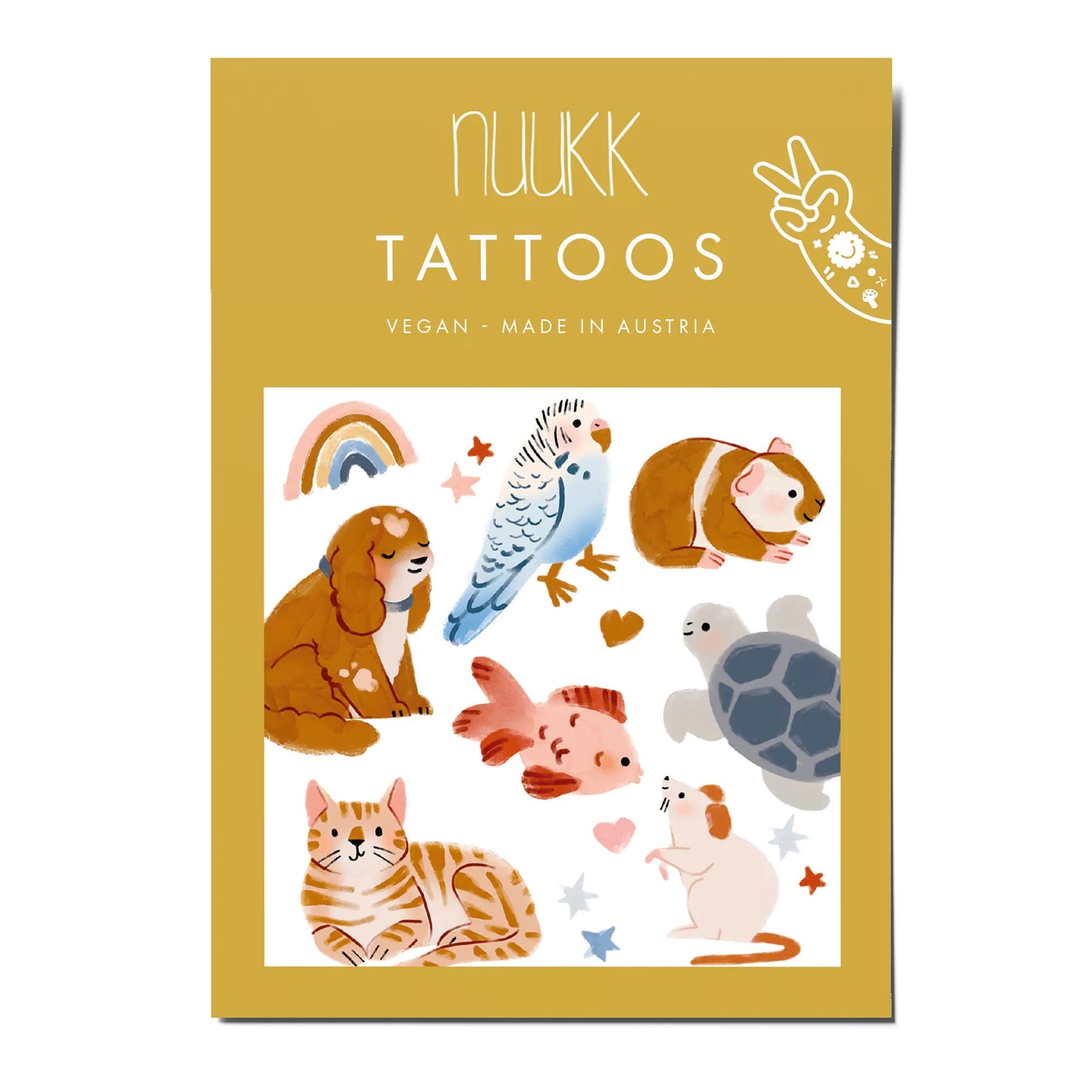 Vegane Bio Tattoos "Haustiere" Tattoo Nuukk 