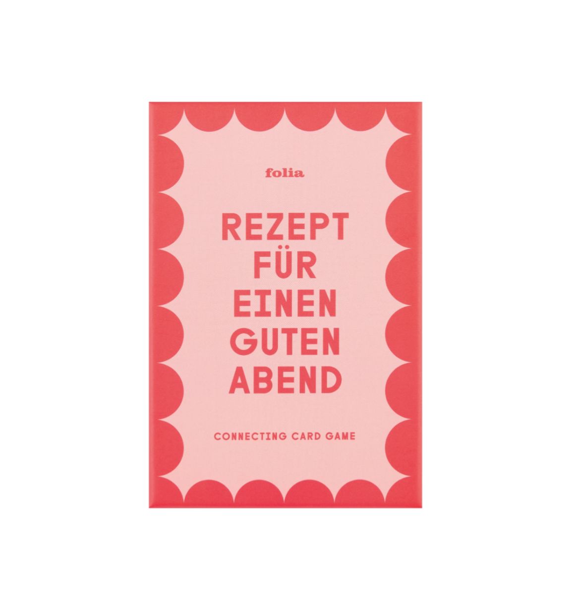 Verbindendes Kartenspiel "Rezept für einen guten Abend" Kartenspiel Folia 