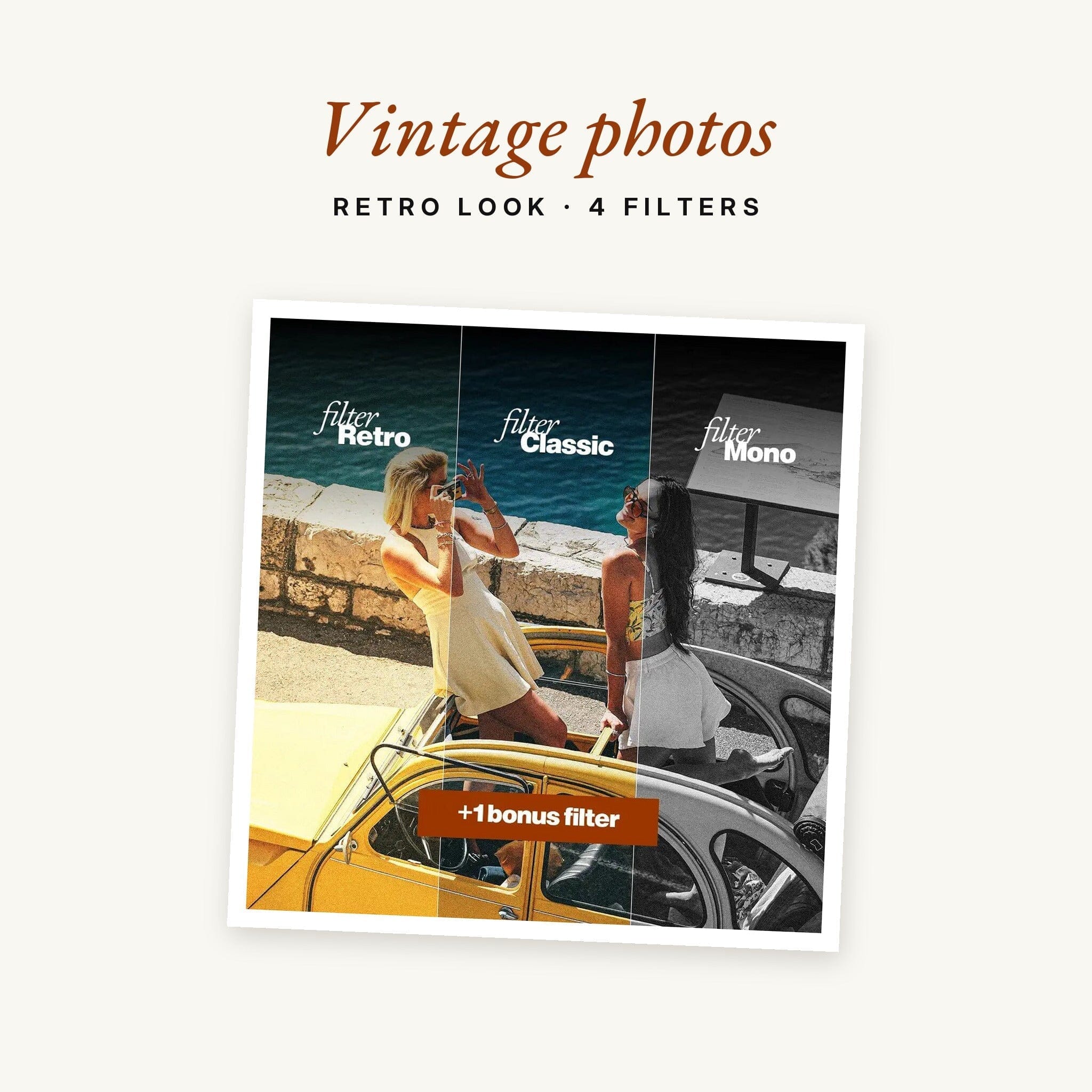 Vintage Camera "Cream Camel" timeLens 