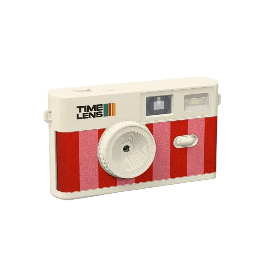 Vintage Camera "Streifen" timeLens Cream Candy 