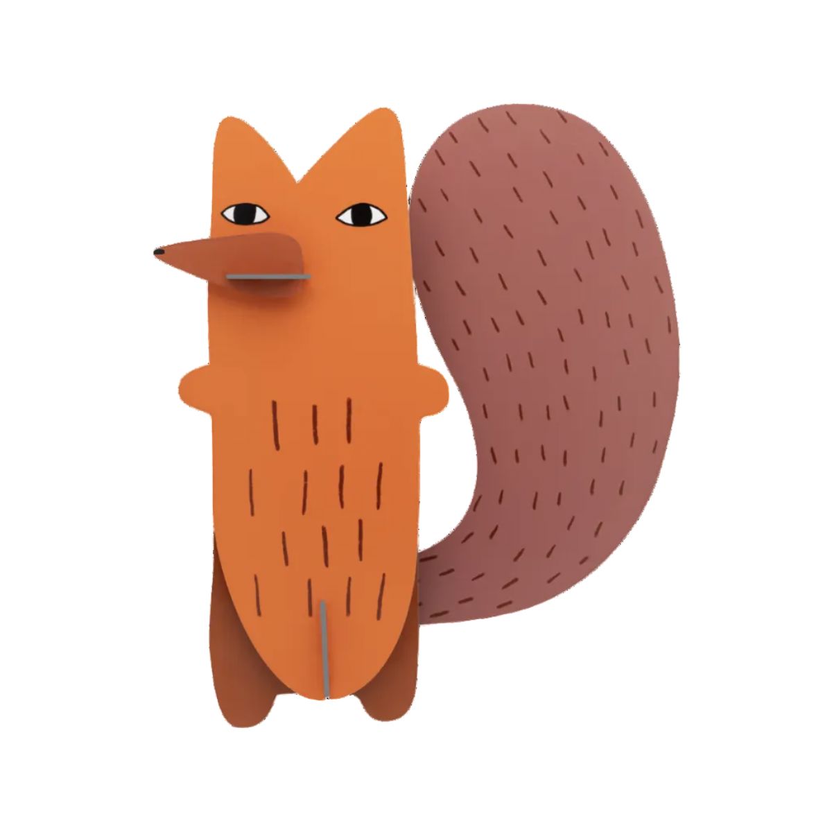 Wanddekoration "Cyril Squirrel Fox" Wanddekoration Studio Roof 
