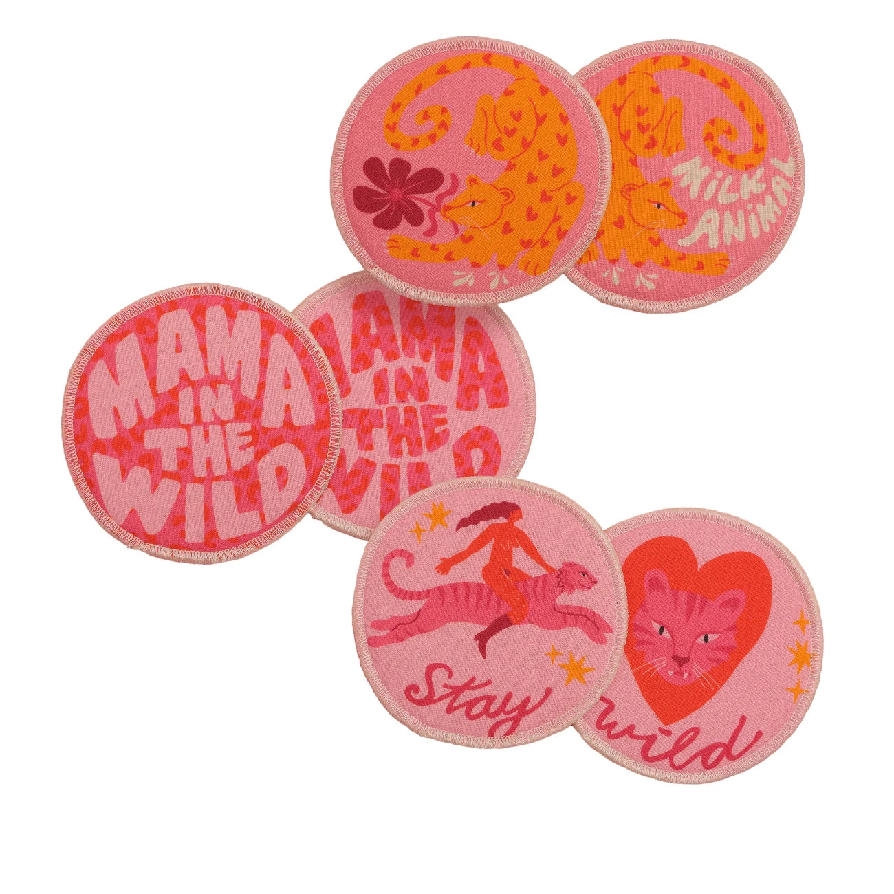 Waschbare Stilleinlagen 3er Pack "STAY WILD" Stilleinlagen Moodie 