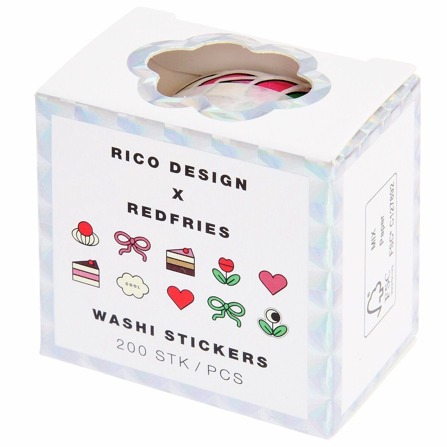 Washi Sticker Set "Eye Candy" Rico Design 