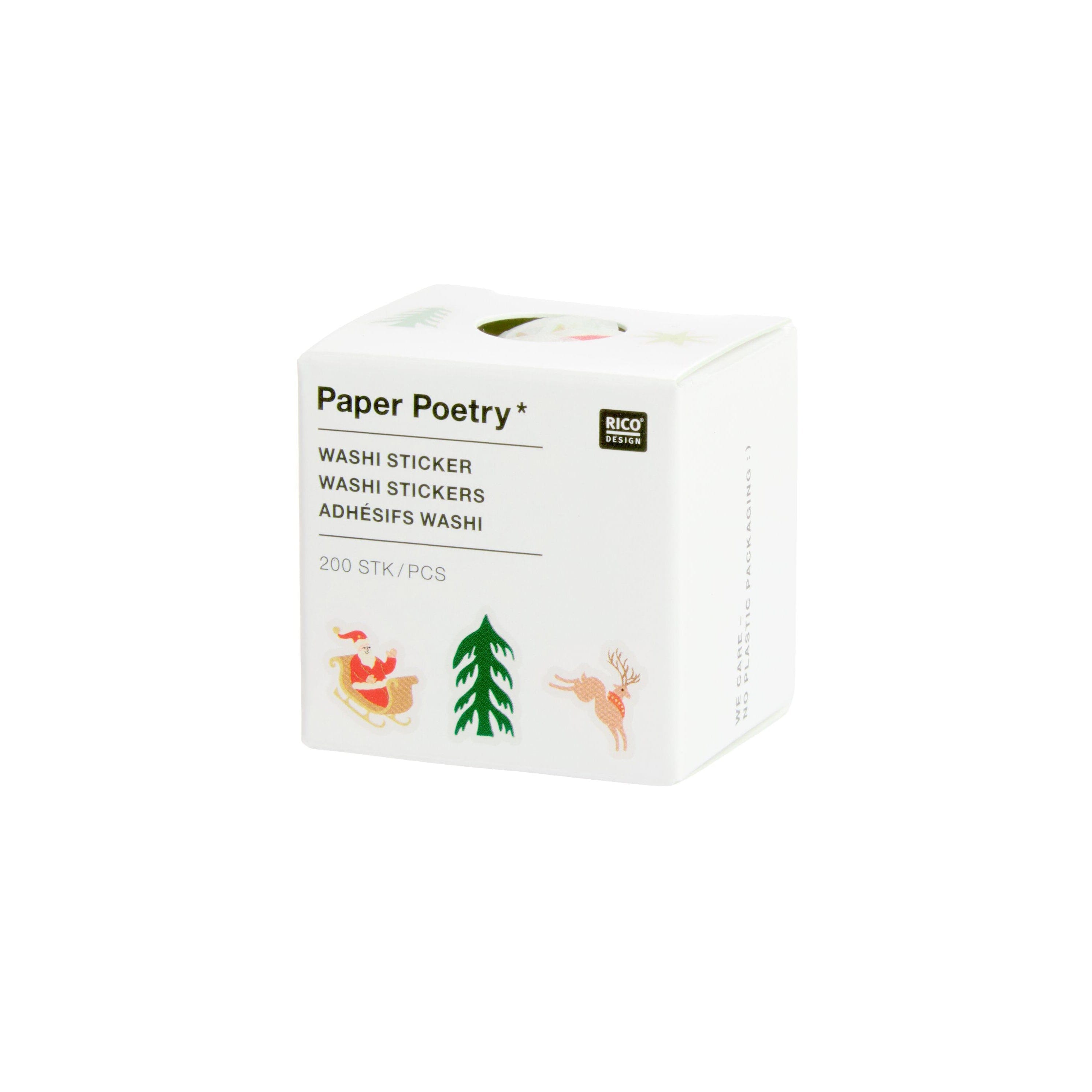 Washi Sticker Set "Winterwald" Rico Design 