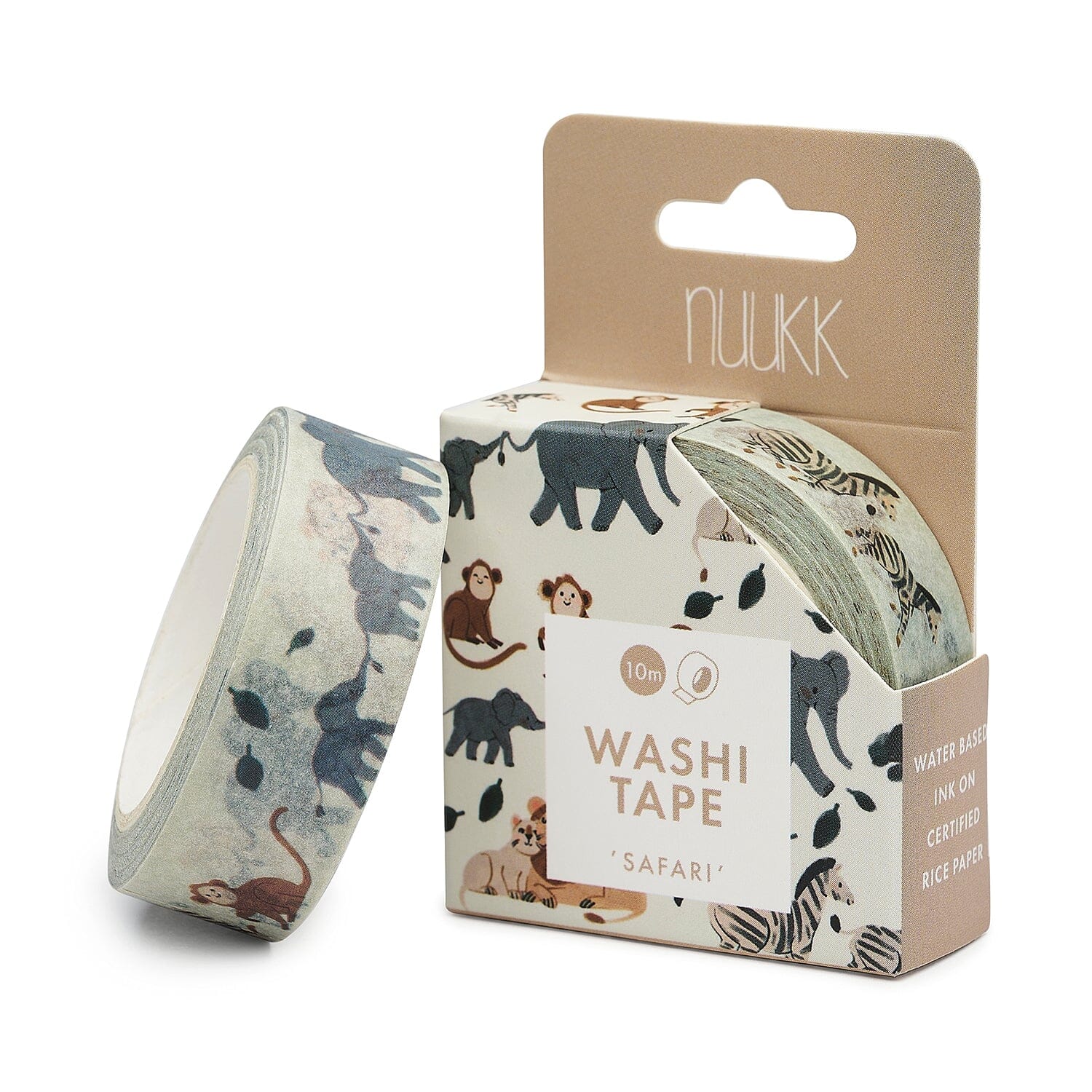 Washi Tape "Safari" Nuukk 