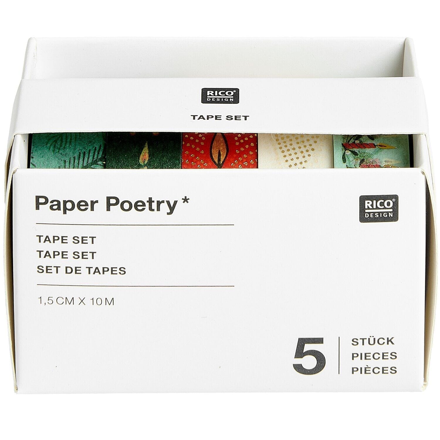 Washi Tape Set "Advent" Washi Tape Set Rico Design 