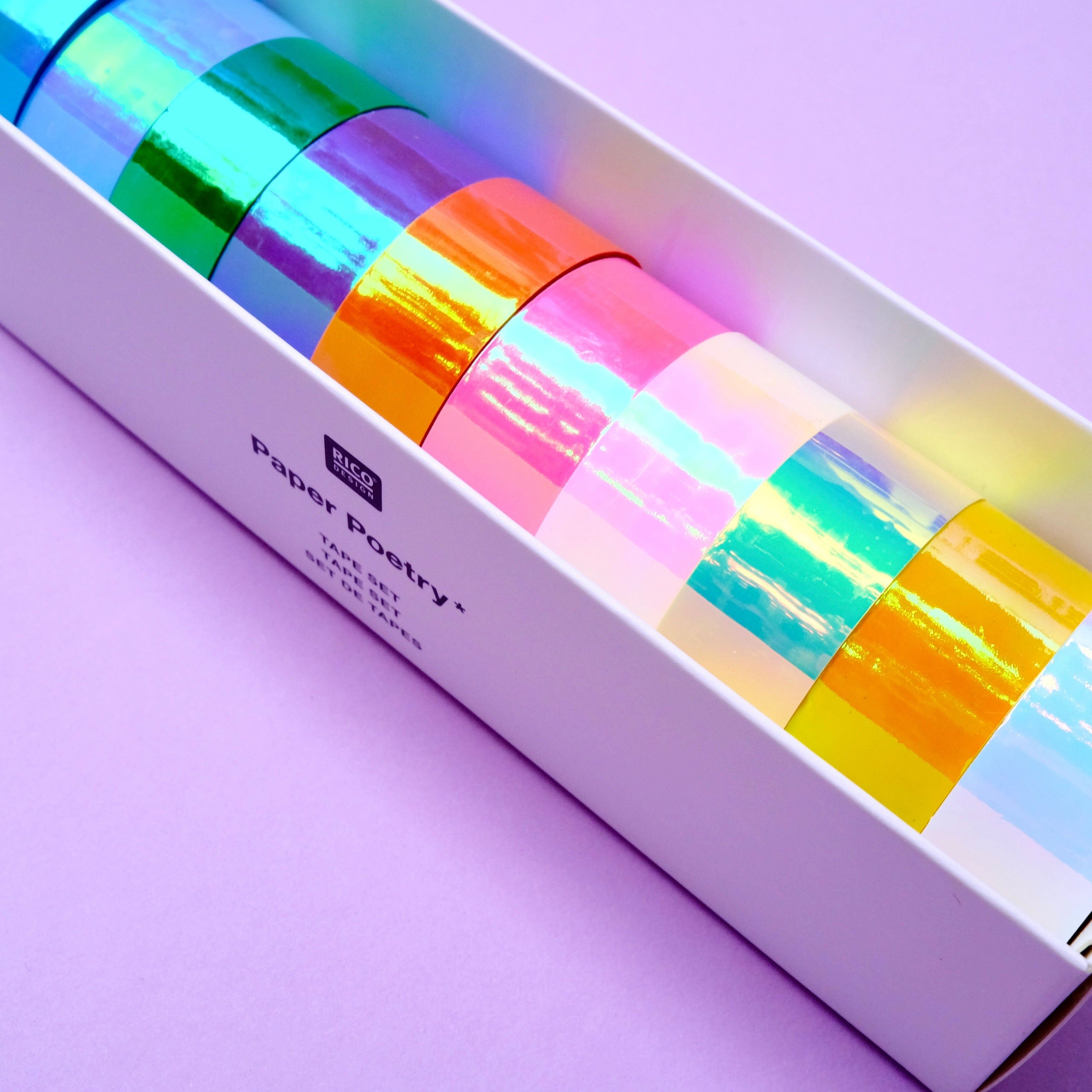 Washi Tape Set "Regenbogen" Washi Tape Set Rico Design 