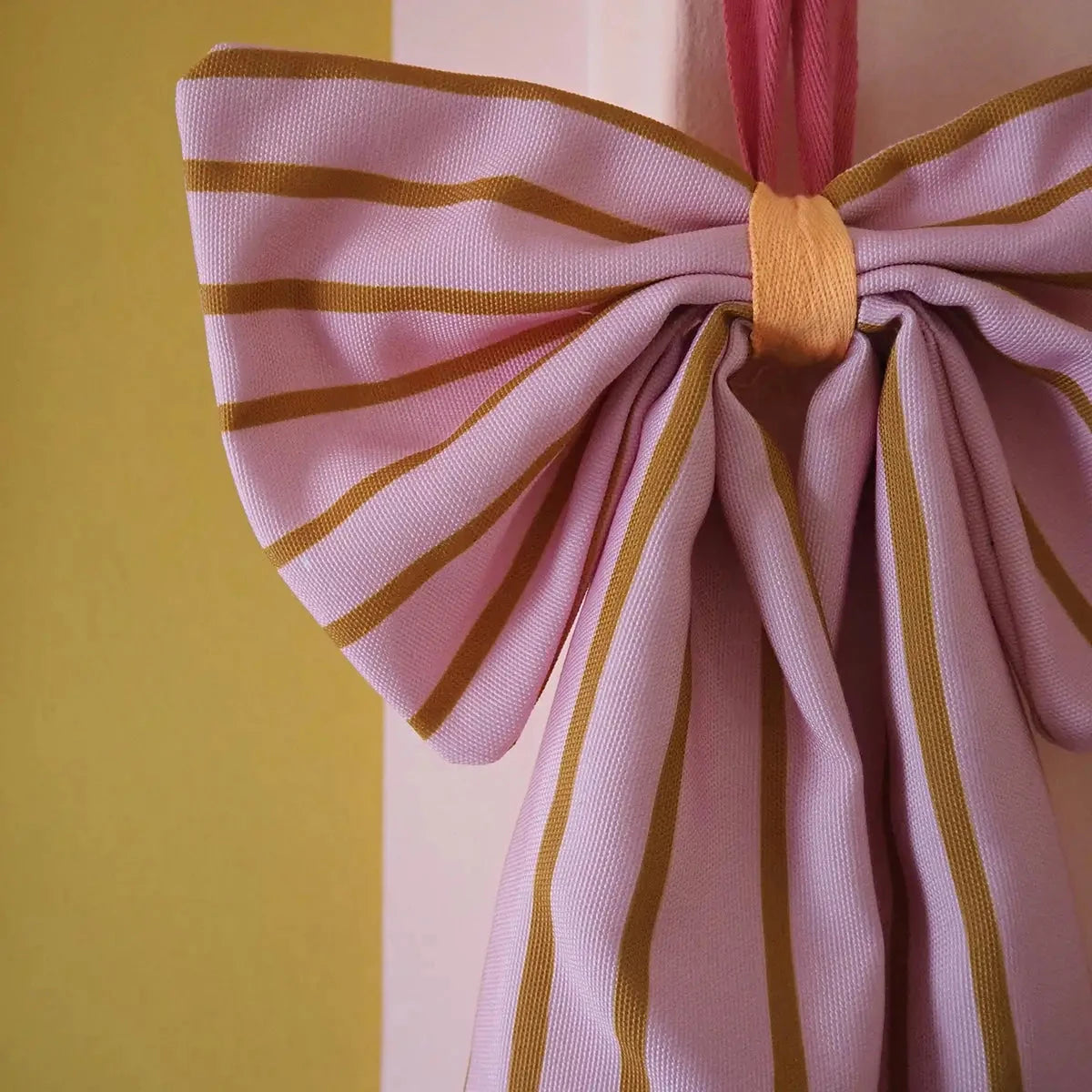 Weihnachtsschmuck Schleife "schmale Streifen" Dekoration coopz 