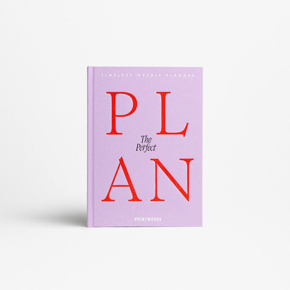 Wochenplaner "The Perfect Plan" Kalender PRINTWORKS 