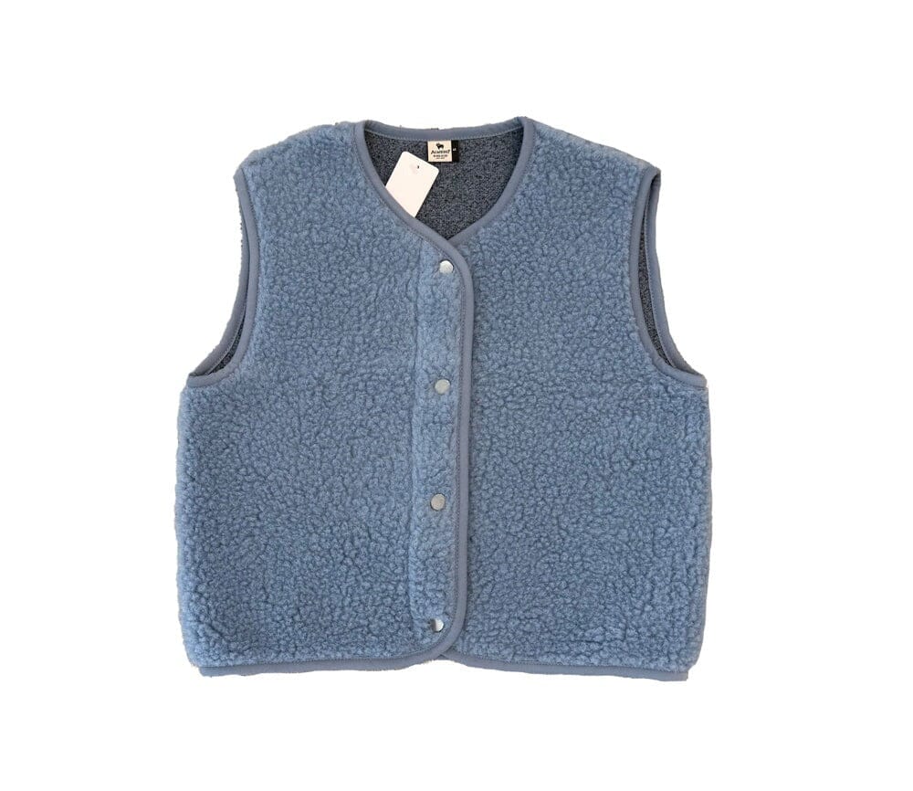 Wollweste für Erwachsene "TYB" Weste Alwero Ice Blue XS 