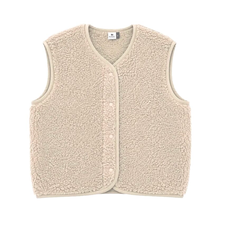 Wollweste für Erwachsene "TYB" Weste Alwero Sand Brown XS 