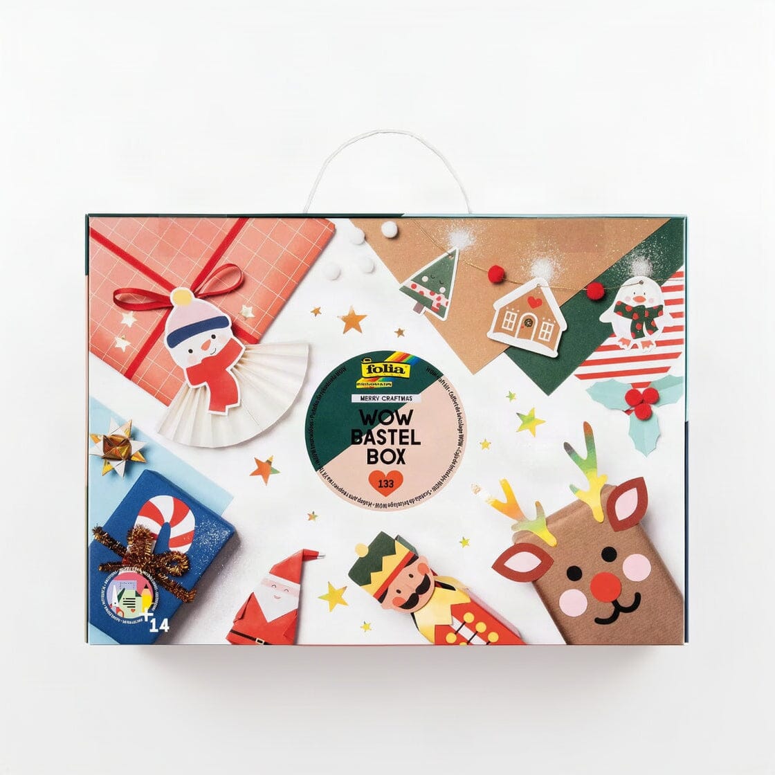 WOW Bastelbox "Merry Craftmas" Bastelset Folia 