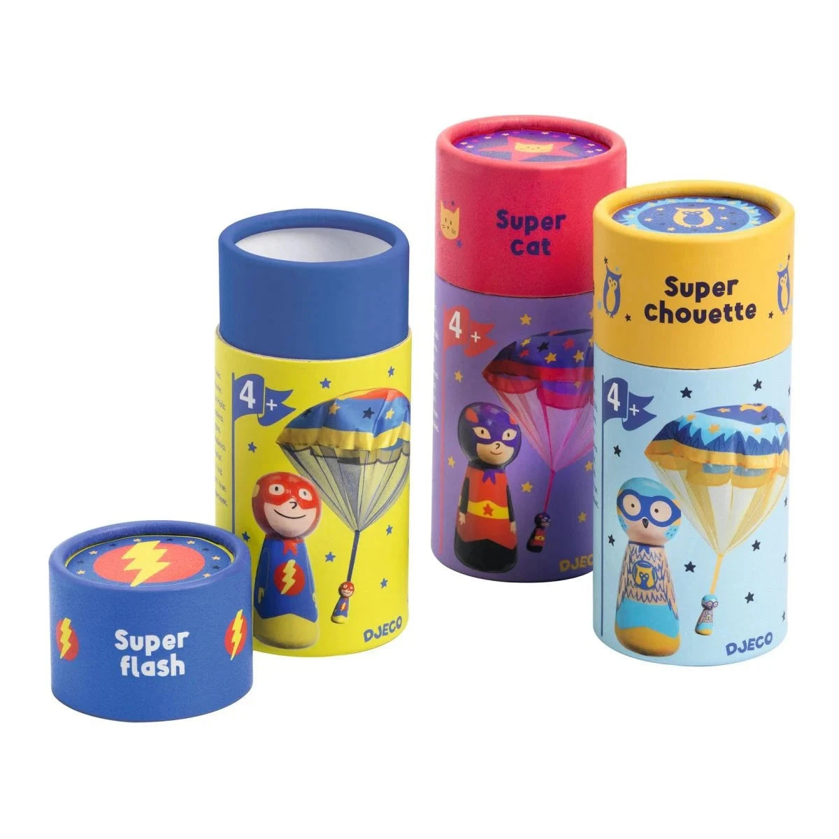 Wurfspielzeug "Fallschirmspringer" Motorikspielzeug Djeco 