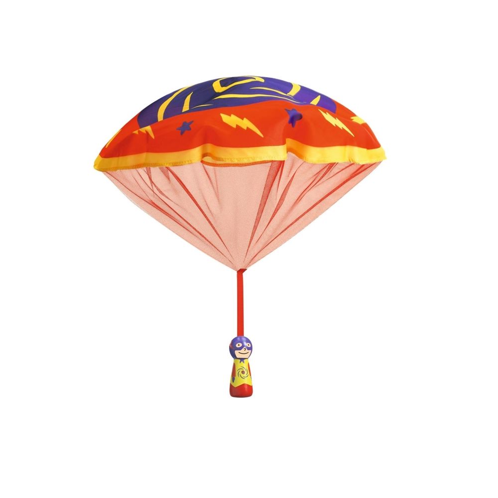 Wurfspielzeug "Fallschirmspringer" Motorikspielzeug Djeco Super Power 